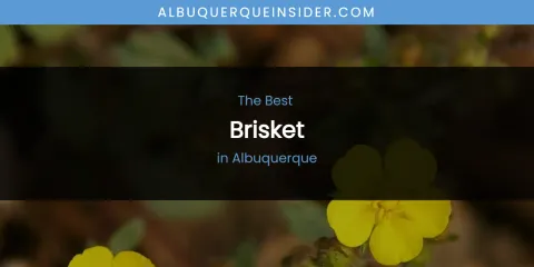 The Absolute Best Brisket in Albuquerque
