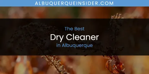The Absolute Best Dry Cleaner in Albuquerque