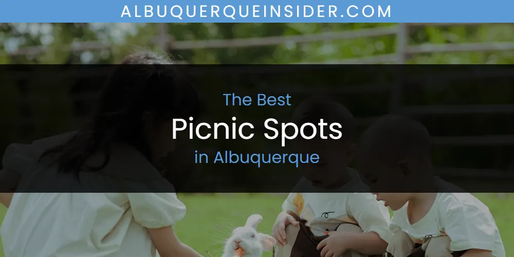 The Absolute Best Picnic Spots in Albuquerque  [Updated 2025]